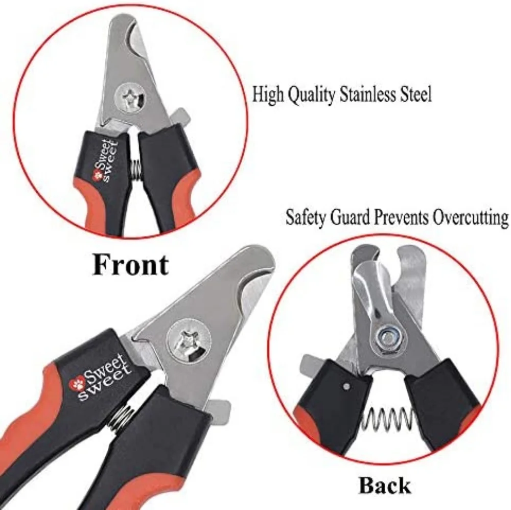 Cat & Dog Stainless Steel Grooming Nail Clippers